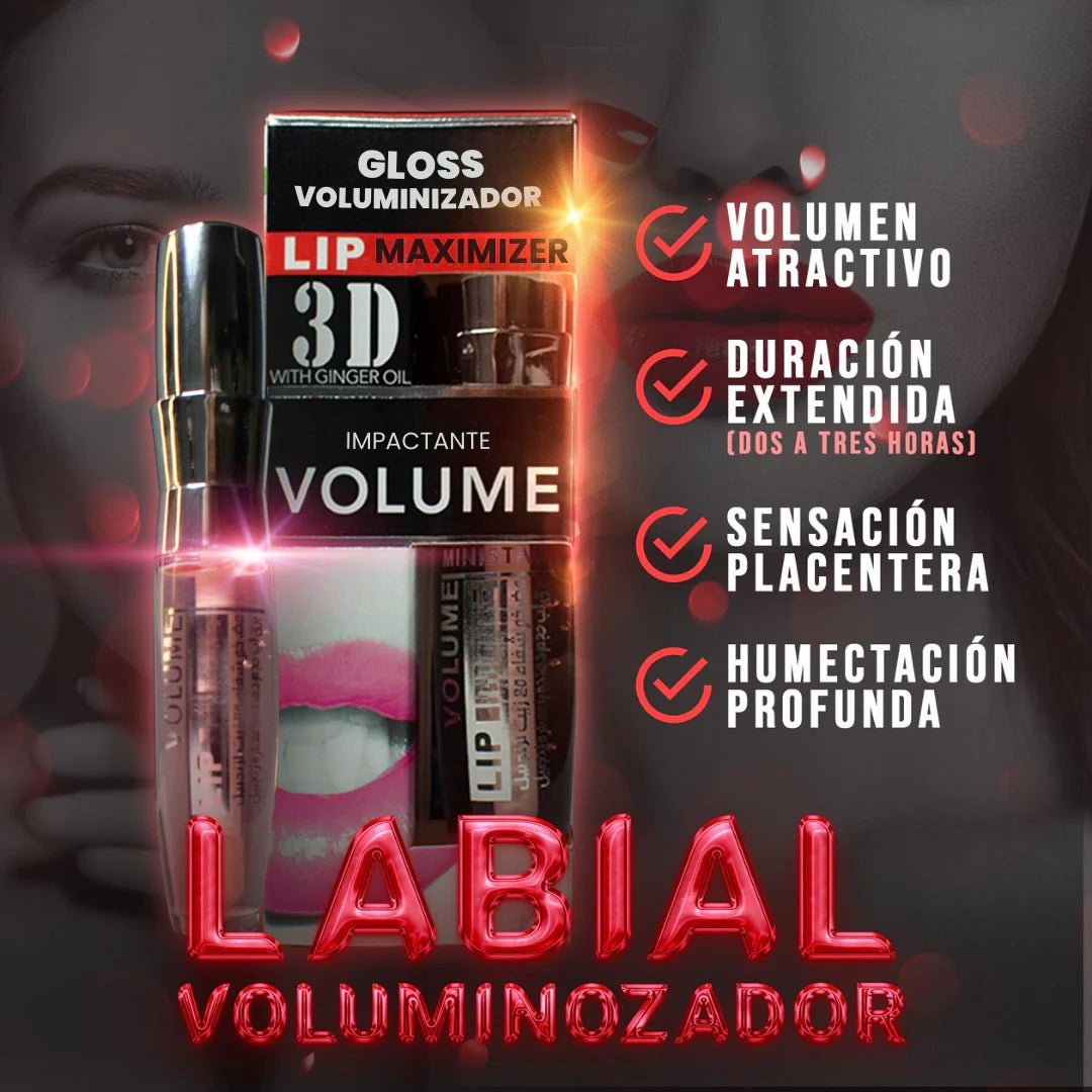 Lip Maximizer - Gloss Voluminizador e Hidratador de Labios - COMPRE 1 Y RECIBA 2 [ Ultimas unidades en stock ]