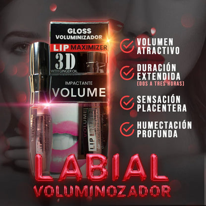 Lip Maximizer - Gloss Voluminizador e Hidratador de Labios - COMPRE 1 Y RECIBA 2 [ Ultimas unidades en stock ]