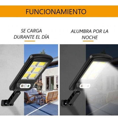 Potente foco solar con sensor de presencia SafeGarden - COMPRE 1 Y RECIBA 2 + Envio gratuito [ VÁLIDA HASTA 29/05]