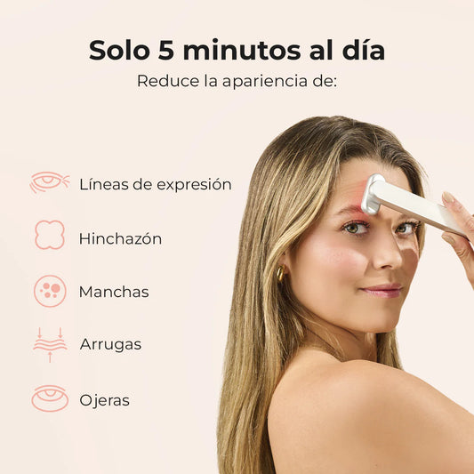 LumiGlow™ 4 en 1: Belleza revitalizada en solo 5 minutos al día