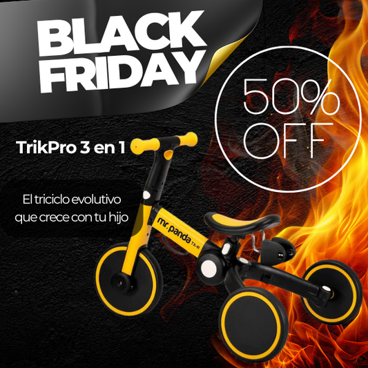 TrikPro™ 3 en 1 - El triciclo evolutivo que crece con tu hijo | Oferta por tiempo limitado ⏱️